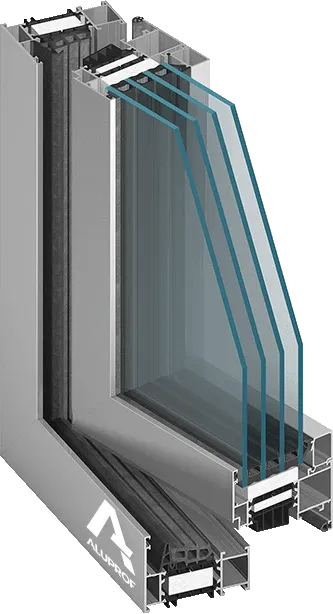 Alumīnija logi THERMAL MB-86