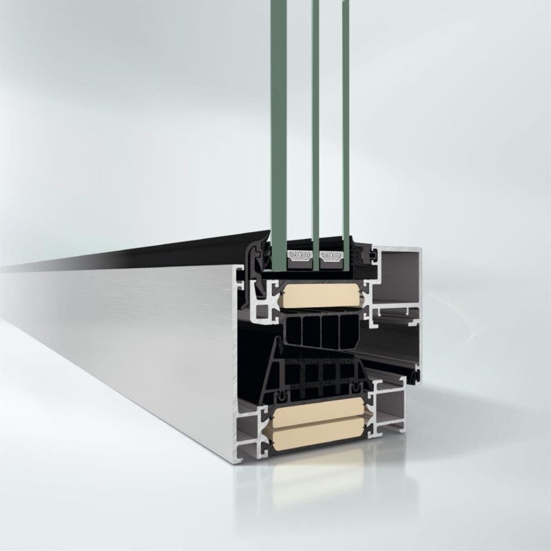 Alumīnija logi HARMONY AWS.90.SI+